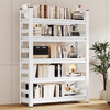 Jiahui's preferred steel bookshelf storage rack floor-standing multi-layer book storage rack living room study storage rack six layers 120cm long