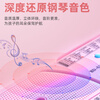 Octavebaby electronic keyboard children's piano 6-12 years old toy girl 3-6-10 girls birthday gift little girl primary school student pink standard version + microphone key stickers + charging piano