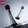 Deli 15w high power karaoke microphone audio integrated handheld microphone wireless little bee amplifier speaker teaching tour guide speech microphone teacher birthday gift black