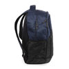 NAUTICA Multifunctional Laptop Backpack Waterproof Polyester Fiber Adjustable Shoulder Strap Navy Blue Black 18 inches