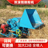 Ni Zhier double-drum rapeseed thresher, large-diameter full-feed rapeseed machine, sorghum machine, soybean and wheat new type, new double-drum threshing machine + motor + wheel)