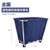 Xiangxia thickened stainless steel linen storage truck guest room hotel hotel laundry room service truck recycling truck classified linen truck (disassembly model)