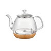 Panao fully automatic bottom kettle with water electric heating glass kettle teapot tea station tea stove tea accessories 1ml bottom water glass kettle with blue light 1ml1ml