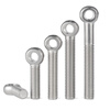Jinggong M5M6M8 304 stainless steel live joint screw, live joint screw, slip knot screw, lifting ring, fish eye screw, hole bolt, M20*190 (1 piece), thread length 80