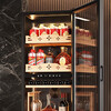 BAIKAILUN wine cabinet constant temperature wine cabinet air-cooled constant temperature moisturizing wine refrigerated storage display cabinet multi-functional household refrigerator sake beer cold bar foreign wine tea cabinet frequency conversion | dual temperature | multi-function | 30 bottles thin model