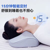 AUX Cervical Massager Massage Pillow Z99 Gray (Upgraded Gift Box) Waist Neck Shoulder Neck Back Massager Hot Compress Massage Pillow New Year's Day Gift