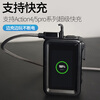 Aimengjia is suitable for DJI action4pro sports camera charging cable action5 connection power bank mobile power accessories T-shaped horizontal elbow USB computer transmission data cable braided A-C fast charging cable 1.5 meters (A4/A5 only)
