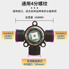PURPAVWINNER water heater mixing valve is suitable for Haiermei's electric water heater universal exposed hot and cold water switch valve ceramic valve core wall-mounted electroplating mixing valve