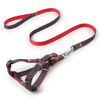 Dog Rope Dog Leash Small and Medium-sized Dog Pet Leash Walking Rabbit Cat Teddy Chain Denim Vest Traction Rope Denim Rope S Recommended 3-7 catties