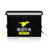 Meituan Takeout Box Food Delivery Car Insulated Box Commercial Stall Refrigerated Locked Waterproof Rider Equipment Crowdsourcing 45L Box (Medium Box/Suitable for Ordinary Riders) Package Four Bracket + Pad + Partition + Vehicle Rack