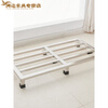 Ji Litian customized stainless steel bracket, refrigerator raised base, fish tank, flower pot, wooden cabinet rack, grain, oil, rice and noodles, moisture-proof, off-the-ground 50*80*9.5 silent pulley, 6 wheels