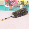 Feather duster removes dust without shedding feathers, self-produced and self-sold handmade household washable 66 cm new mahogany handle