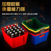 Weimiao thickened rectangular bar beer bucket ice bucket beer basket with ice cube beer frame beer rack ktv wine basket square ice bucket red trumpet