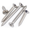 JESTIN Cross flat head self-tapping 304 stainless steel countersunk head self-tapping screws 4.8*50 50 pieces 304