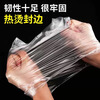 Zhaoshen plastic bag transparent thickened food bag vest bag handbag takeout bag supermarket shopping bag convenience bag white plastic bag 40*65cm (50 pieces/pack) Beijing Pei