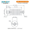 XINQY Xinqiyuan N-JK RF coaxial fixed attenuator 0-6g high power 50/100/200/300/500W attenuation value 10dB/30dB power 50W DC-6GHz attenuation value 60dB