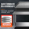 Extra thick stainless steel workbench, kitchen workbench, multifunctional vegetable cutting table, commercial baking and loading table, packing table, 1.0 thick, three layers (extra thick and durable), length 150, width 60, height 80cm