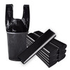 Xianshi garbage bag new material black not easy to break 90*110 extra thick 4 wires 100 pieces
