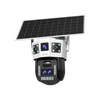 JOOAN (JOOAN) 4g solar camera outdoor outdoor life-long recharge-free flow no electricity no network no plug-in mobile phone remote monitor home 360 degrees no blind spots with panoramic night vision