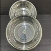 Two-piece set of stainless steel leaky basin rice sieve kitchen rice washing vegetable drain basin washing fruit 32cm leaky basin + solid basin