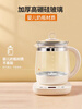 Health Pot Office Small Tea Kettle Fully Automatic Glass Tea Boiler Home Multifunctional Kettle 1ml Beige - New 304 Stainless Steel + 12H Long 1ml