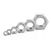 Sanmon 304 stainless steel hexagonal nut DIN934 M8 (10 pieces/bag)