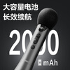 Deli 15w high power karaoke microphone audio integrated handheld microphone wireless little bee amplifier speaker teaching tour guide speech microphone teacher birthday gift black
