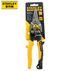 Stanley (STANLEY) straight head aviation scissors 10-inch industrial grade stainless steel plate iron sheet metal scissors household wire mesh scissors 14-563