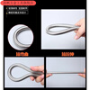 Qinkai shower hose encrypted stainless steel explosion-proof universal shower pipe household high temperature resistant pipe leak-proof and anti-winding water pipe 1.5 meters explosion-proof pipe - limited quantity