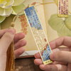 Cloud ink ancient style exquisite hollow metal bookmarks can be customized with classical Chinese style exquisite Forbidden City cultural and creative gifts for primary school students graduation awards commemorative gifts for teachers high-value stationery Qingyunzhishangshang