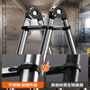 BAFEN telescopic ladder multi-functional herringbone ladder foldable engineering thickening can be lifted and ascending portable stainless steel household straight ladder herringbone ladder 5.1m stainless steel *1