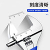Jingxi Selection Adjustable Wrench Universal Multifunctional Adjustable Wrench Tools Collection Large Open Wrench Genuine Industrial Grade Rubber-Coated Anti-Slip Adjustable Wrench 8 Inch