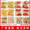Dolly disposable fruit picks creative art bamboo picks candied haws skewers cocktail burger decorative picks KTV toothpicks 13cm-flamingo picks 100 pieces