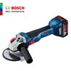 Bosch (BOSCH) brushless rechargeable angle grinder GWS180-LI lithium electric hand grinder hand grinding wheel grinder cutting and grinding machine GWS180-LI 4.0ah two batteries and one charge