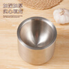 Baijie garlic pounder kitchen garlic mashed manual garlic mortar 304 stainless steel grinder