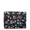 Vera bradley Women's Cotton Riley Compact Wallet with RFID Protection, Botanical Ditsy Botanical Ditsy One Size