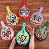 Y horse spoon gourd facial mask hand-painted diy intangible cultural heritage handmade Peking opera with texture white embryo national trend cultural and creative teaching materials large horse spoon + paint (set)