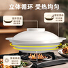 Kangshu Clay Pot Household White Shallow Pot Dry-cooked Uncoated Gas Can Use High Temperature Resistant Claypot Rice Special Clay Pot Stew Pot Kangshu Yunxi White Shallow Pot Suitable for 3-5 People 2600ml