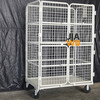 Jingxinda movable logistics trolley, folding logistics trolley, warehouse sorting truck, express cage truck, linen truck, e-commerce truck, 1100*800*1700 four small door encryption