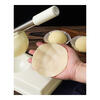 Jingsheng presses dumpling skins for household use to make dumplings, hand-made small-sized dumplings, and rushes to make new models of solid wood mold skin presses. None