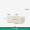 Quanyou Home Small Apartment Floor-standing Coffee Table Modern Simple Cream Style Living Room Storage Storage Cabinet Home New Style