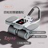 Keep Four-Wheel Abdominal Wheel Automatic Rebound Women's Abdominal Wheel Slim Belly Fat-Burning Magic Device Women's Abdominal Roll Four-Wheel Elbow Support Abdominal Wheel Free 20MM Kneeling Mat