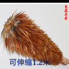 Feather duster removes dust without shedding feathers, self-produced and self-sold handmade household washable 66 cm new mahogany handle