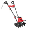 Yate rotary tiller electric scarifier vegetable field household plug-in micro tiller tiller agricultural tools tiller tiller 1400W supreme 6-blade micro tiller