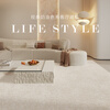 Jinghua carpet living room floor mat bedroom 2025 new no-wash and wipeable light luxury style high-end sofa home waterproof and thickened sake 200*300CM suitable for 80% of living rooms