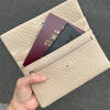 Scarecrow Internet Celebrity Long Wallet Women's 2025 New Embossed Two-in-One Clutch Korean Style Fashion Card Holder Wallet Apricot