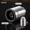 CRAIN red wine bottle stopper 304 stainless steel vacuum red wine bottle sealing plug fresh-keeping stopper wine stopper red wine stopper push-type sealed red wine stopper