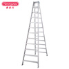 Japan Hasegawa aluminum alloy household ladder thickened double-sided ladder herringbone ladder engineering ladder climbing ladder factory warehouse decoration ladder shelf ladder ZJB ZJB-36