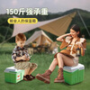 Leo Bay Outdoor Portable Insulated Box Ice Box Ice Refrigerator Car Camping Insulated Bag Fishing Frozen Food Fresh Box Matcha Green 8L + Ice Box*1