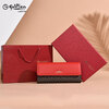 GOLDLION G+ Goldlion Wallet Women's Long 2025 New Fashion Clutch Handbag Wallet Women's Bag Small Bag Trend Red